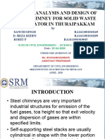 Planning Analysis and Design of Self Supporting Steel Chimney For Solid Waste Incinerator PDF