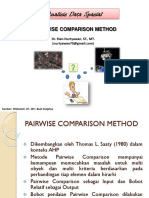 Pairwise Comparison Method-Itenas