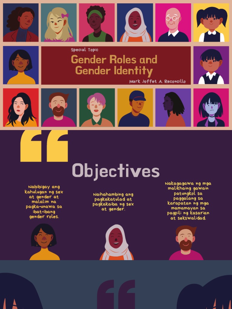 Gender Roles and Gender Identity: Special Topic | PDF