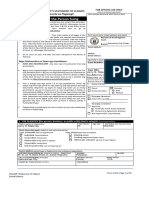 Instructions For The Person Suing: Form 1 SCC