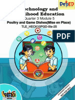 Technology and Livelihood Education: Quarter 3 Module 5