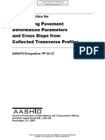 (PP 69-14) Determining Pavement Deformation Parameters and Cross Slope From Collected Transverse Profiles