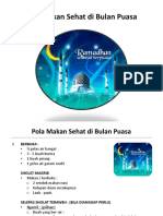 Pola Makan Sehat Di Bulan Puasa