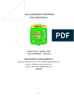 Makalah Bahasa Indonesia "Text Editorial": SMK Negeri 1 Rangkasbitung