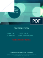 Political System of Islam: Syed Aslam