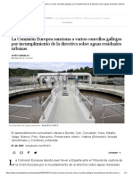 Artículo La Voz Directiva Sobre Aguas Residuales Urbanas