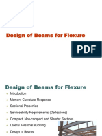 Design of Beams For Flexure