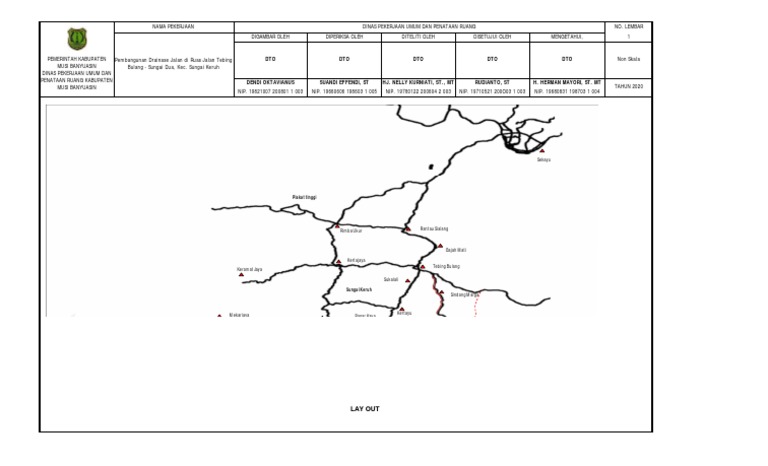 Gambar Lay Out | PDF