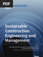 Sustainable Construction Engineering and Management