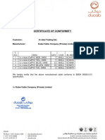 Certificate of Conformity - 15.03.2023