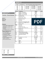 SEMIKRON DataSheet SKKT 27 07897231