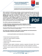 Resultado Selecionados Regiao Metropolitana