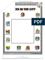 Places in The City Wordsearch Interactive Worksheet-2