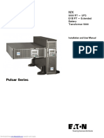 Pulsar Series: 5000 RT - UPS EXB RT - Extended Battery Transformer 5000