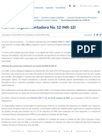 NR-12 - SEGURANÇA NO TRABALHO EM MÁQUINAS E EQUIPAMENTOS