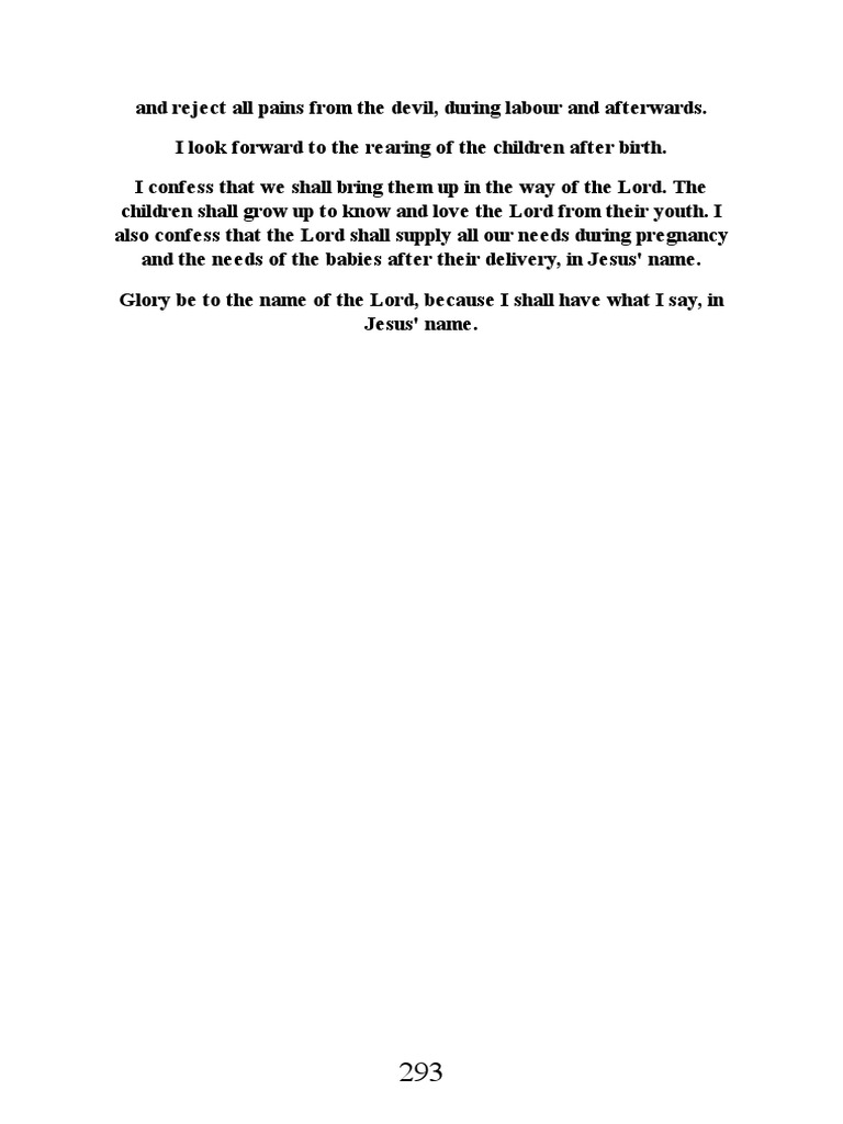DK Olukoya - Prayer Passport-2 | PDF | Jesus | Miscarriage