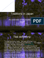 Traditions in Japan Ended