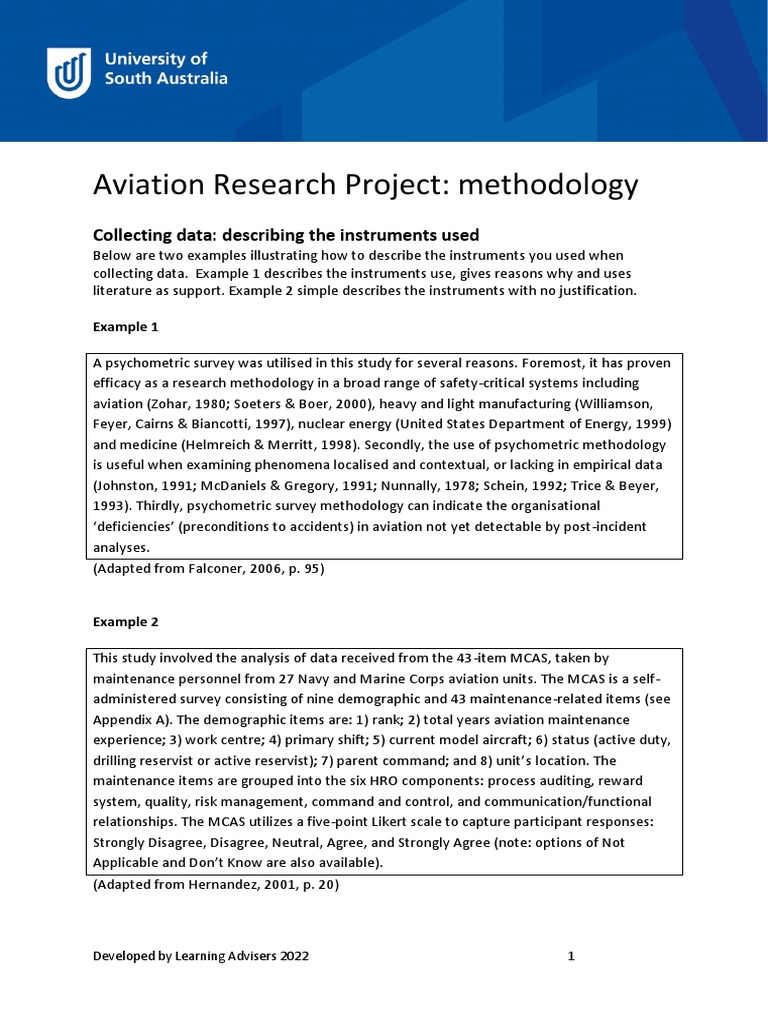 Aviation Research Methodology Guide | PDF | Simulation | Data