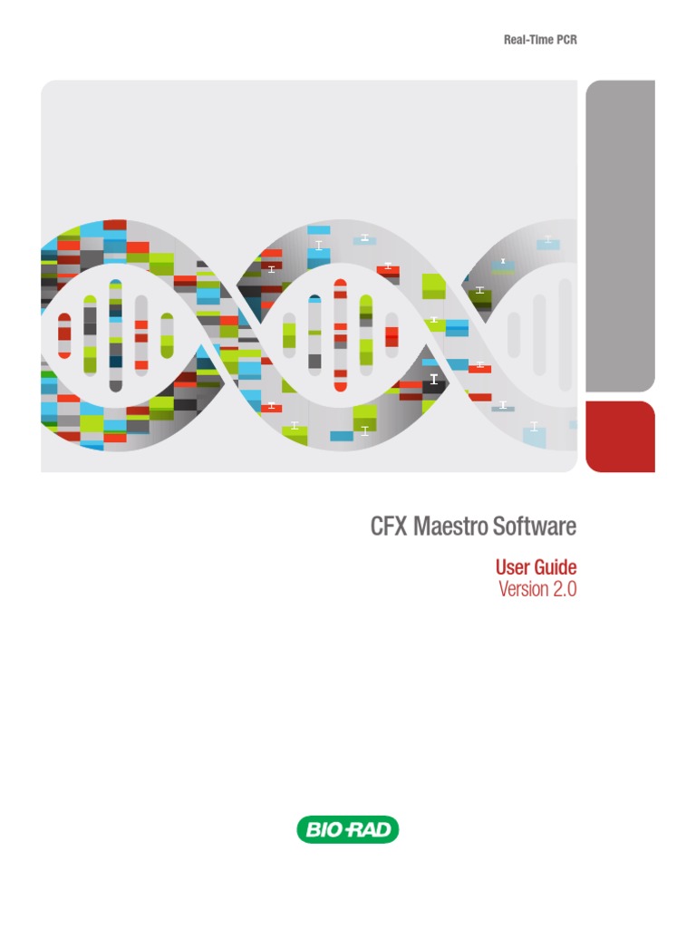 CFX Maestro Software: User Guide | PDF | Installation (Computer ...
