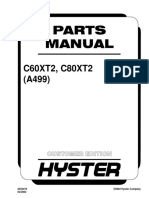 Parts Manual: C60XT2, C80XT2 (A499)