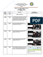 CHERYL L. VISAYA - Week 23 (Nov2-Nov7) Accomplisment Report