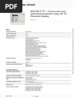 MiCOM P12x - P127 - 2