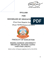 B.Ed. Final Syllabus Session 2020-21