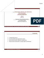 Constructivismo: Aproximaciones Teóricas A Las Relaciones Internacionales