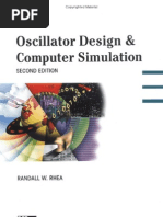 Download Noble - Oscillator Design and Computer Simulation by Subol R Shrestha SN63778662 doc pdf