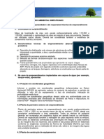 Estudo ambiental simplificado para aquicultura