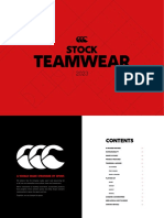 Canterbury Teamwear Brochure 2023