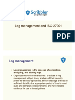 Iso27001 & Logmanagement