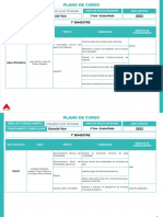 Plano de Curso 2º Ano