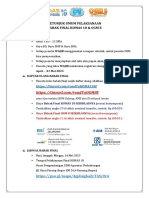 Petunjuk Umum Pelaksanaan Babak Final Komas 18 & Ogm 8: Peserta