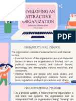 Developing An Attractive Organization: Dewa Ayu Tryana Dewi 121211826