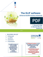 Rawfill Workshop Sardinia 2019 ELIF Tool S.Moreau