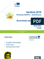 Rawfill Workshop Sardinia 2019 Brownfields EW