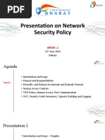 Group 1-Network Security Policy For Cyber Surakshit Bharat June 15 Kolkata