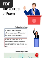 The Concept of Power: by Group 3