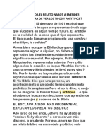 Como Nos Ayuda El Relato Nabot A Enender Nuestra Manera de Ver Los Tipos y Antitipos