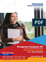 Program Sarjana S1: Semester Genap