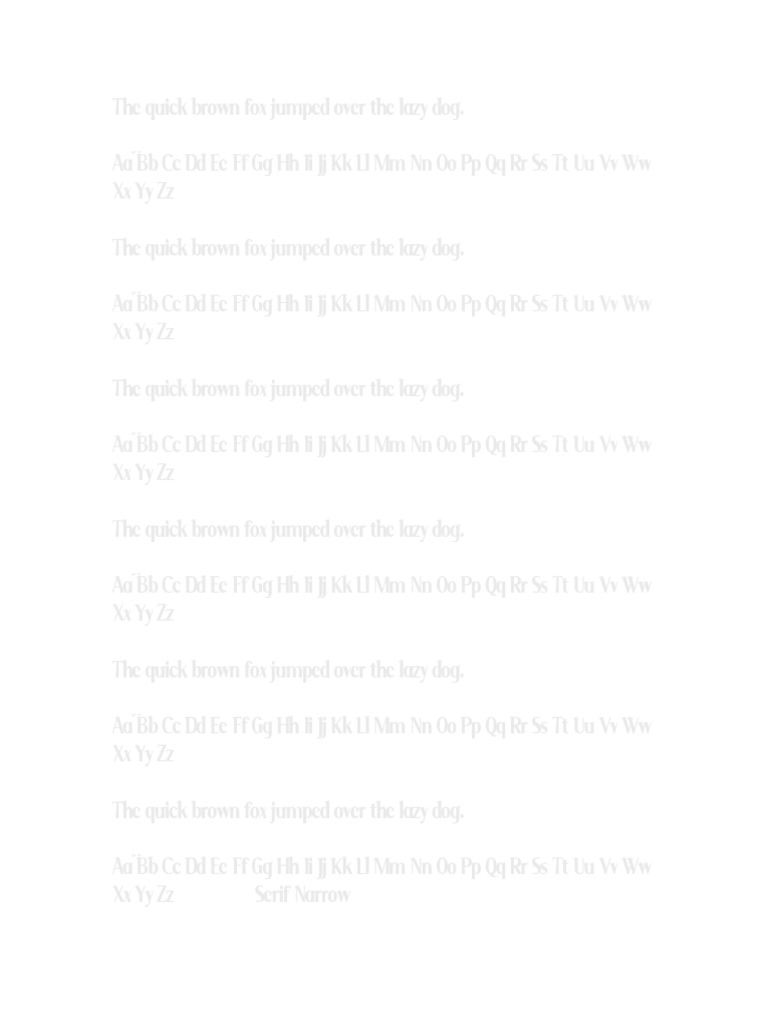 The Quick Brown Fox Jumped Over The Lazy Dog | PDF | Linguistics