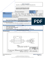 Draw The Wiring Diagram of The Electrical Protection of The Generating Plant