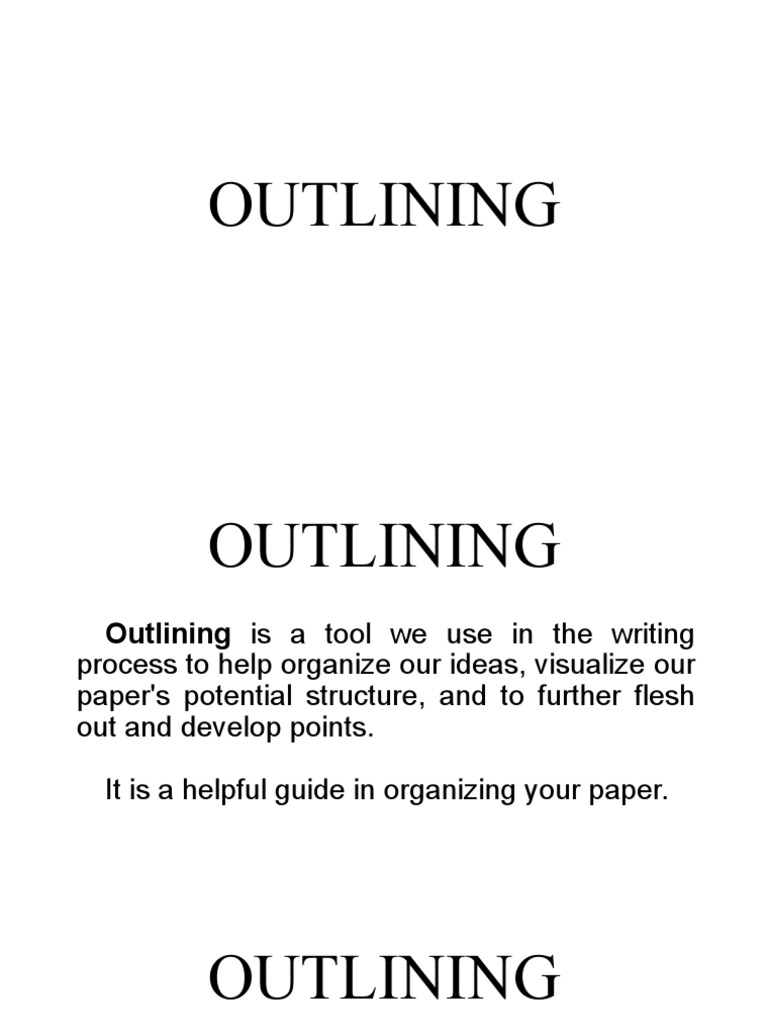 Outlining | PDF | Privacy | Human Communication