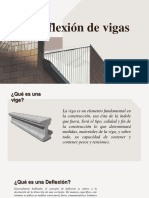 Deflexión de Vigas