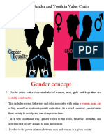 Gender and Youth in Value Chain