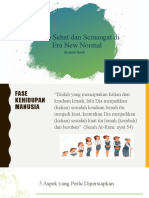 Sehat Dan Semangat Di Masa Pandemi