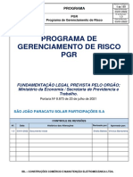 Programa de Gerenciamento de Risco PGR