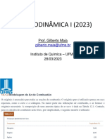 Termodinâmica I (2023) : Prof. Gilberto Maia