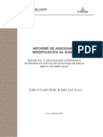 Informe de Moficiación Al Diseño